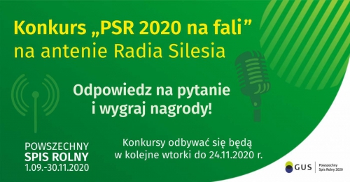 Konkurs „PSR 2020 na fali” na antenie Radia Silesia