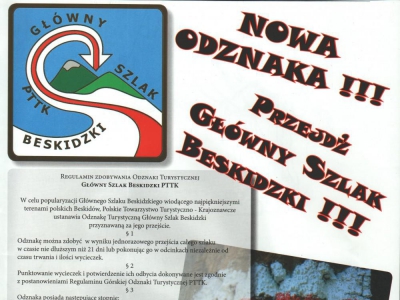 NOWA ODZNAKA!!! PRZEJDŹ GŁÓWNY SZLAK BESKIDZKI - zdjęcie2