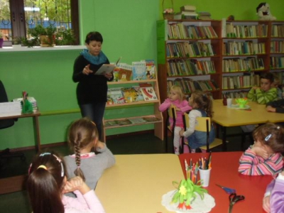 Spotkania przedszkolaków z biblioteką w Węgierskiej Górce rozpoczęte - zdjęcie7