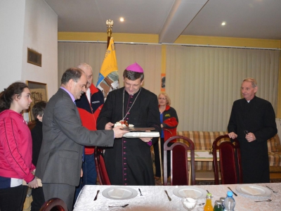 Opłatek z Biskupem Romanem - zdjęcie11