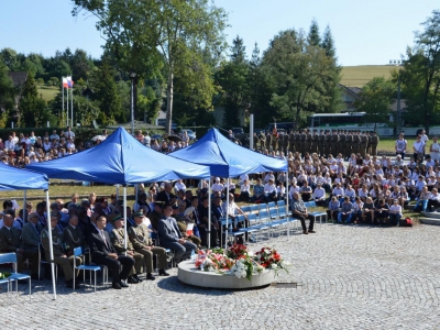 Uroczystości upamiętniające 76. rocznicę Bohaterskiej Obrony Węgierskiej Górki oraz 72. rocznicę Stracenia Partyzantów - zdjęcie50