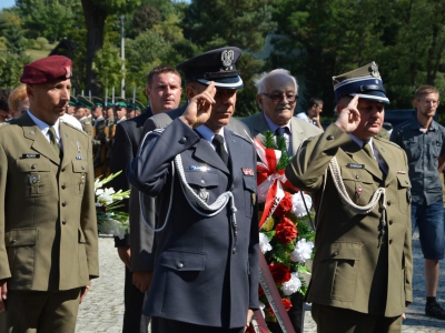 Uroczystości upamiętniające 76. rocznicę Bohaterskiej Obrony Węgierskiej Górki oraz 72. rocznicę Stracenia Partyzantów - zdjęcie3