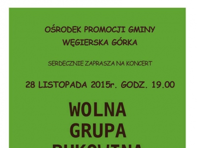 Wolna Grupa Bukowina - koncert Andrzejkowy - zdjęcie2