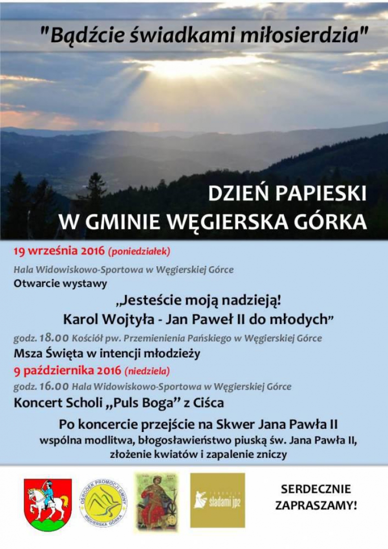 Dzień Papieski w Gminie Węgierska Górka