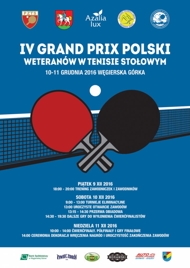 Grand Prix Polski Weteranów w Tenisie Stołowym