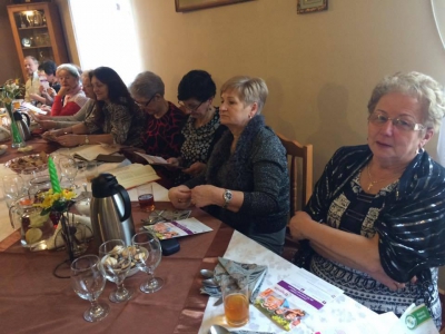 Rada Kobiet i Prezydium Rejonowego Związku Kółek Rolniczych i organizacji rolniczych gościnnie u Koła Gospodyń w Węgierskiej Górce - zdjęcie3