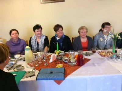 Rada Kobiet i Prezydium Rejonowego Związku Kółek Rolniczych i organizacji rolniczych gościnnie u Koła Gospodyń w Węgierskiej Górce - zdjęcie1
