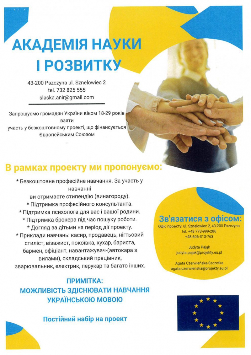 Pomoc dla osób z Ukrainy- powiat pszczyński