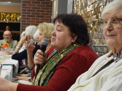 Spotkanie świąteczne z seniorami w Węgierskiej Górce - zdjęcie47