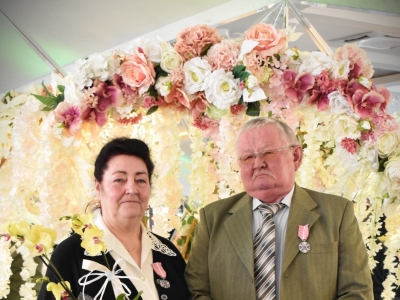Jubileusz 50-lecia pożycia małżeńskiego w gminie Węgierska Górka - zdjęcie26