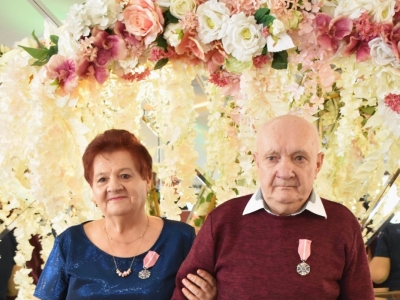 Jubileusz 50-lecia pożycia małżeńskiego w gminie Węgierska Górka - zdjęcie17