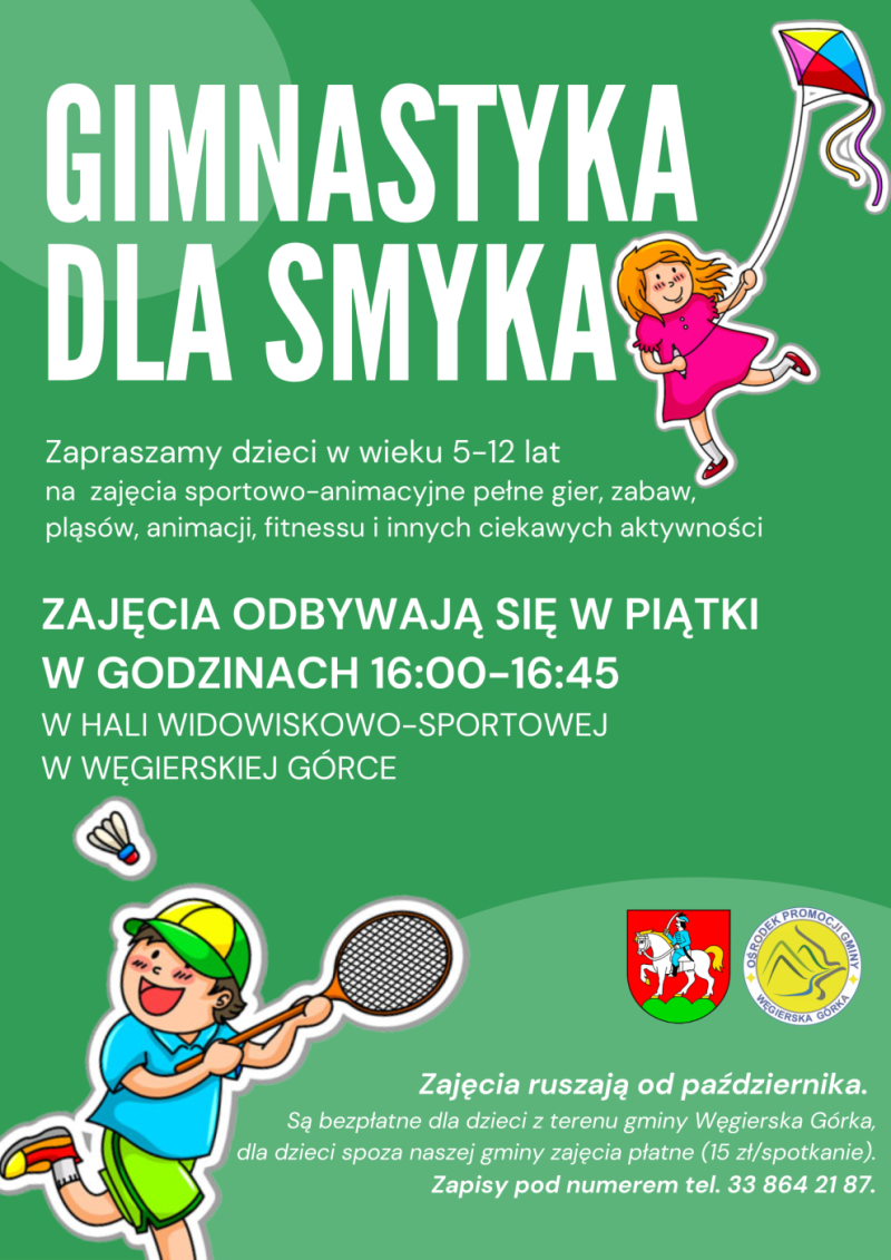 Zapraszamy na gimnastykę dla smyka!